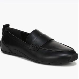 Vince Mojave Black Leather Women's Like New Loafers